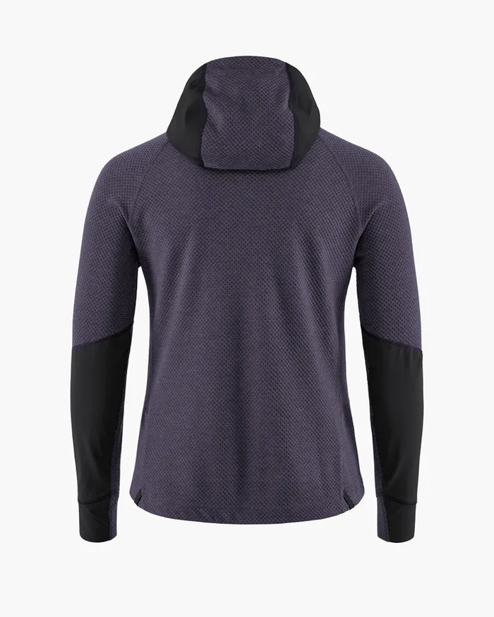 Hugin WoHooded Norna Sweater Purple Stoneraven Women Klttermusen Fleeces and Sweaters