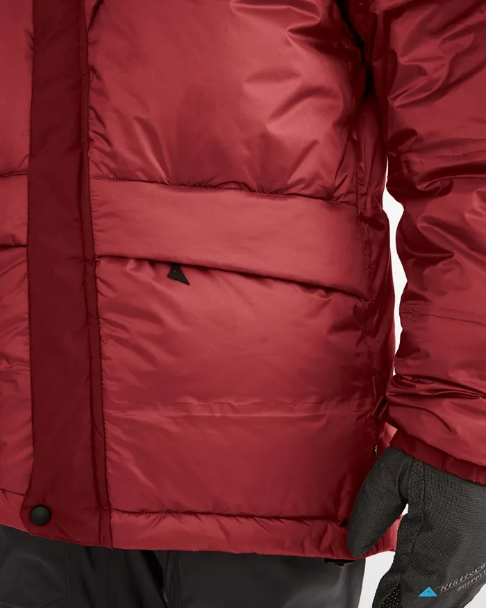 Iving 20 Waterproof Expedition Down Jacket Burnt Russet MenWomen Klttermusen Down and Insulated Jackets