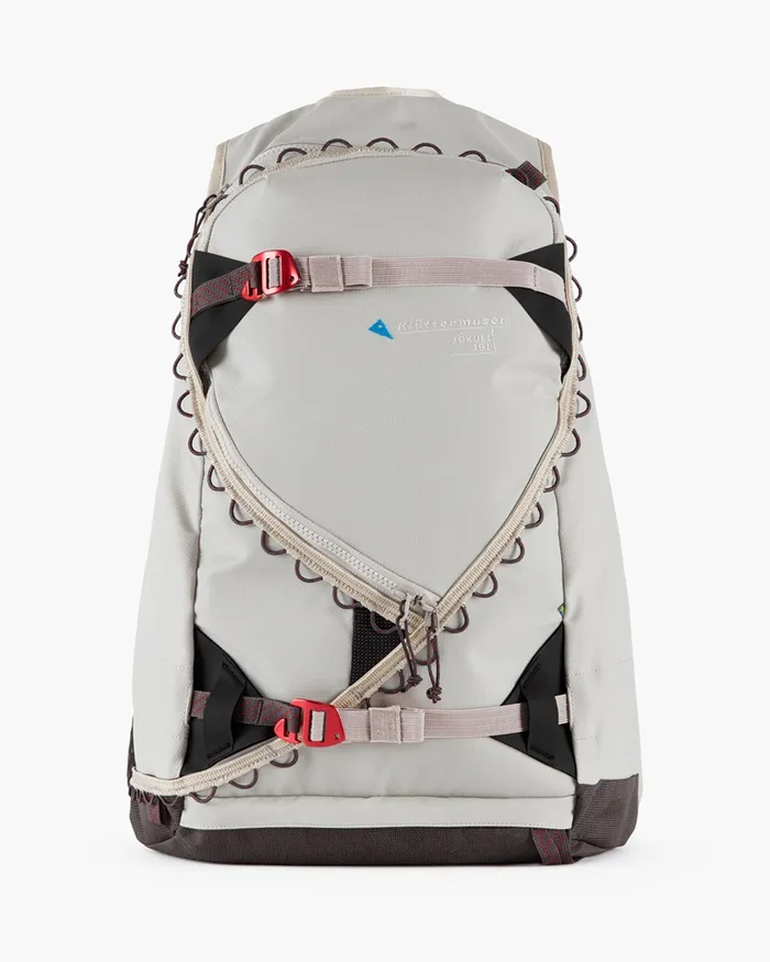 Jkull Ski Touring Backpack 18L Dove Grey MenWomen Klttermusen SingleDay Backpacks 1832l