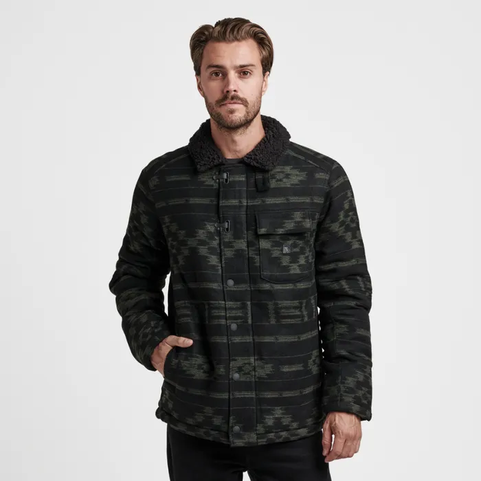 Jackets and Vests Men Roark Axeman Jacket Dark Military Kikagaku