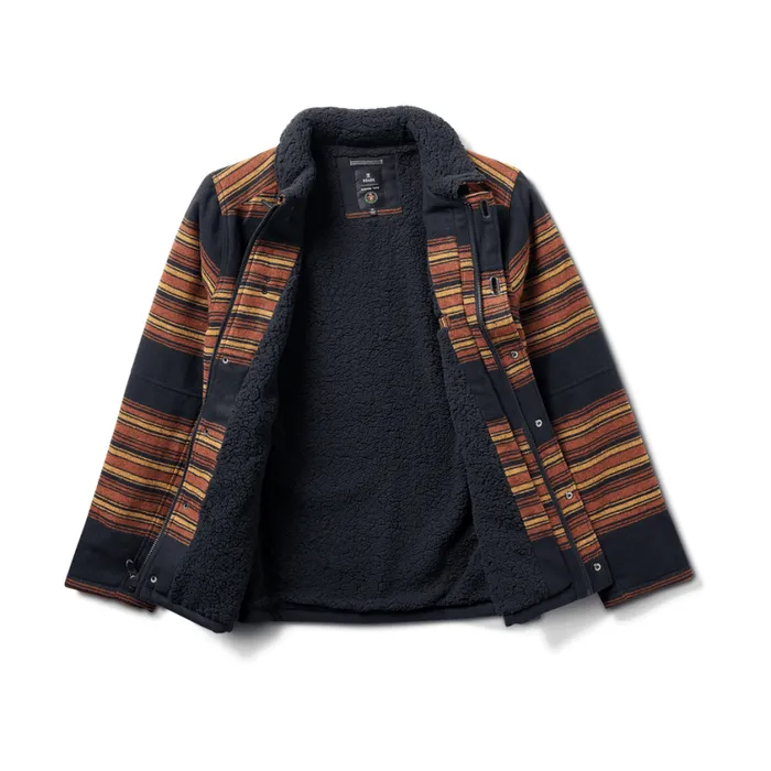 Jackets and Vests Men Roark Axeman Jacket Dark Navy Stripes