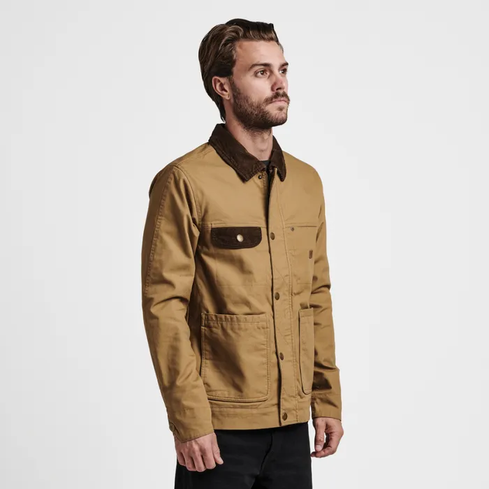 Jackets and Vests Men Roark Deckhand Jacket Dark Khaki