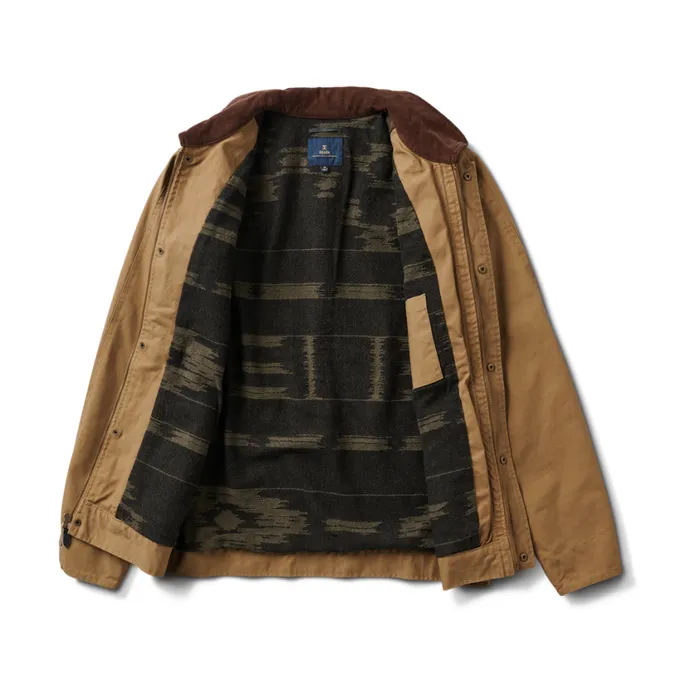 Jackets and Vests Men Roark Deckhand Jacket Dark Khaki