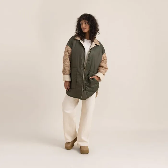 Jackets Women Roark Safe Camp Reversible Jacket Crema