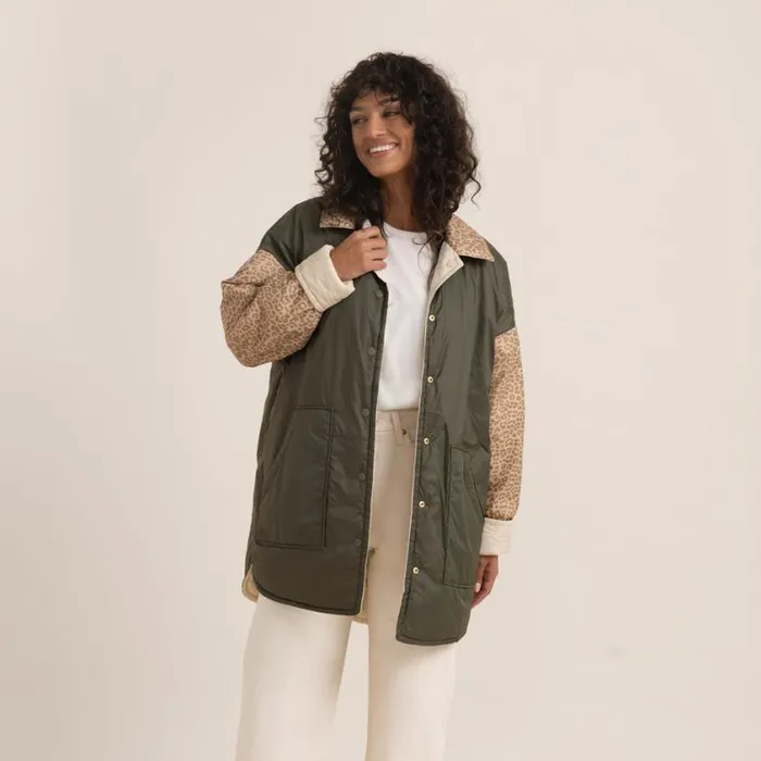 Jackets Women Roark Safe Camp Reversible Jacket Crema