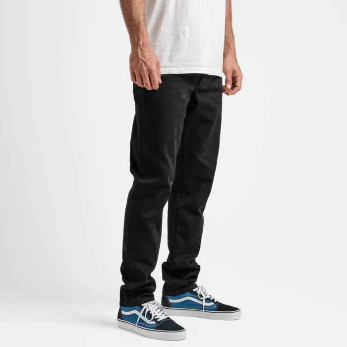 Jeans Men Roark HWY 133 Slim Fit Broken Twill Jeans Black 2