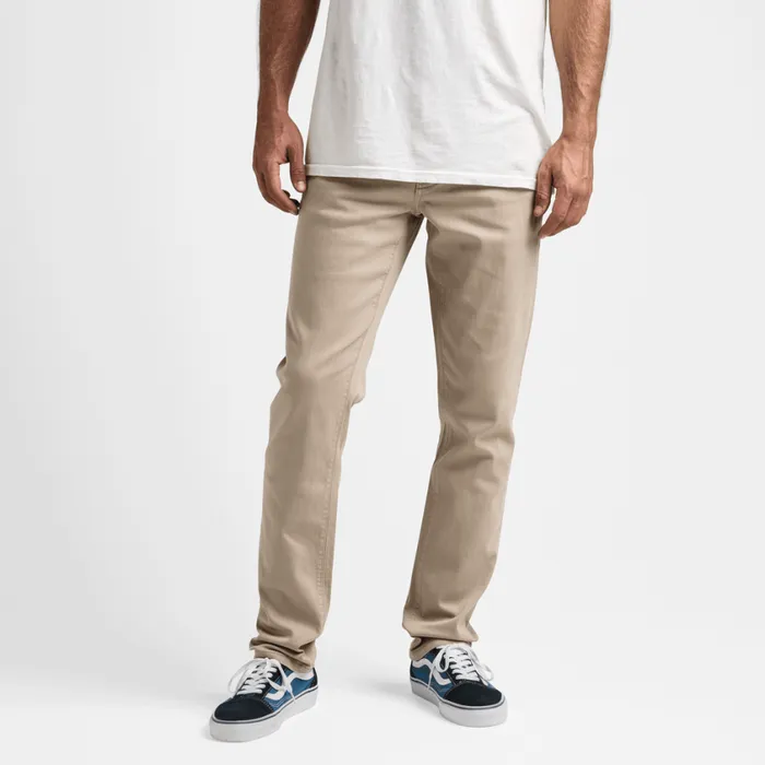 Jeans Men Roark HWY 133 Slim Fit Broken Twill Jeans Desert Khaki