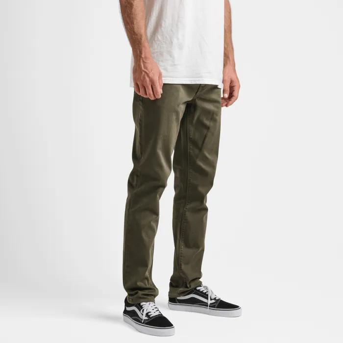 Jeans Men Roark HWY 133 Slim Fit Broken Twill Jeans Military 2