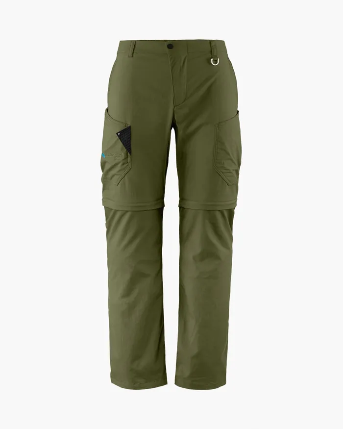 Jorid Zip Off Pants Fern Green Men Klttermusen Pants
