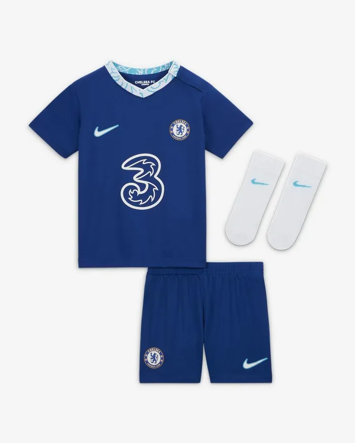 Kids Chelsea FC 202223 Home Rush Bluechlorine Bluewhite Nike Tops And TShirts Kids Chelsea FC 202223 Home Rush Bluechlorine Bluewhite Nike Tops And TShirts