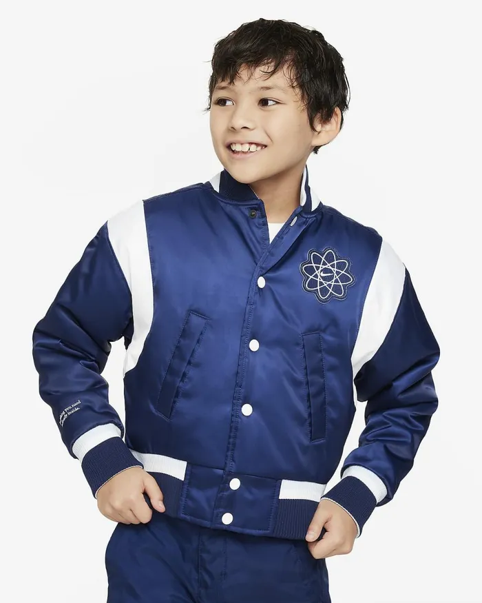 Kids Culture Of Basketball Midnight Navywhiteblue Tint Nike Jackets
