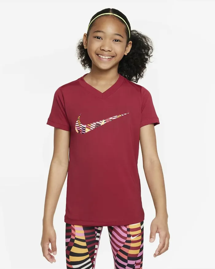 Kids DriFit Noble Red Nike Tops And TShirts