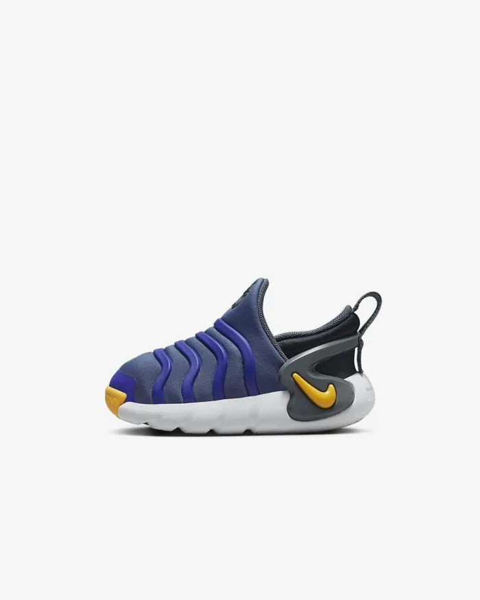 Kids Dynamo Go Diffused Blueracer Blueiron Greylaser Orange Nike Baby and Toddler 03 Years