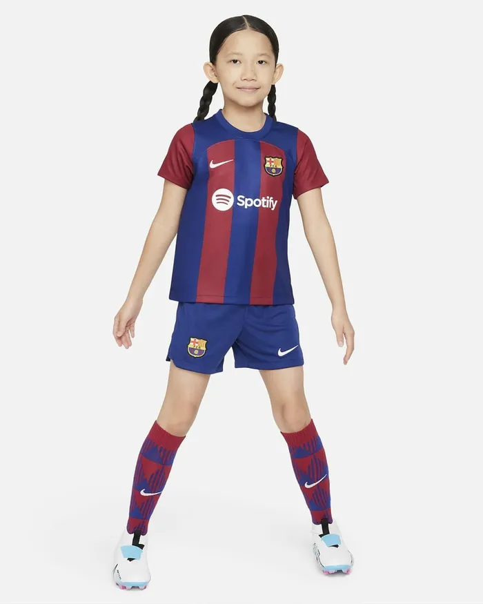 Kids FC Barcelona 202324 Home Deep Royal Bluenoble Redwhite Nike Younger Kids 3 8211 7 Years Kids FC Barcelona 202324 Home Deep Royal Bluenoble Redwhite Nike Younger Kids 3 8211 7 Years