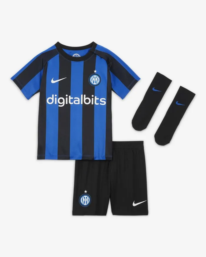 Kids Inter Milan 202223 Home Lyon Blueblackblackwhite Nike Sport Clothing