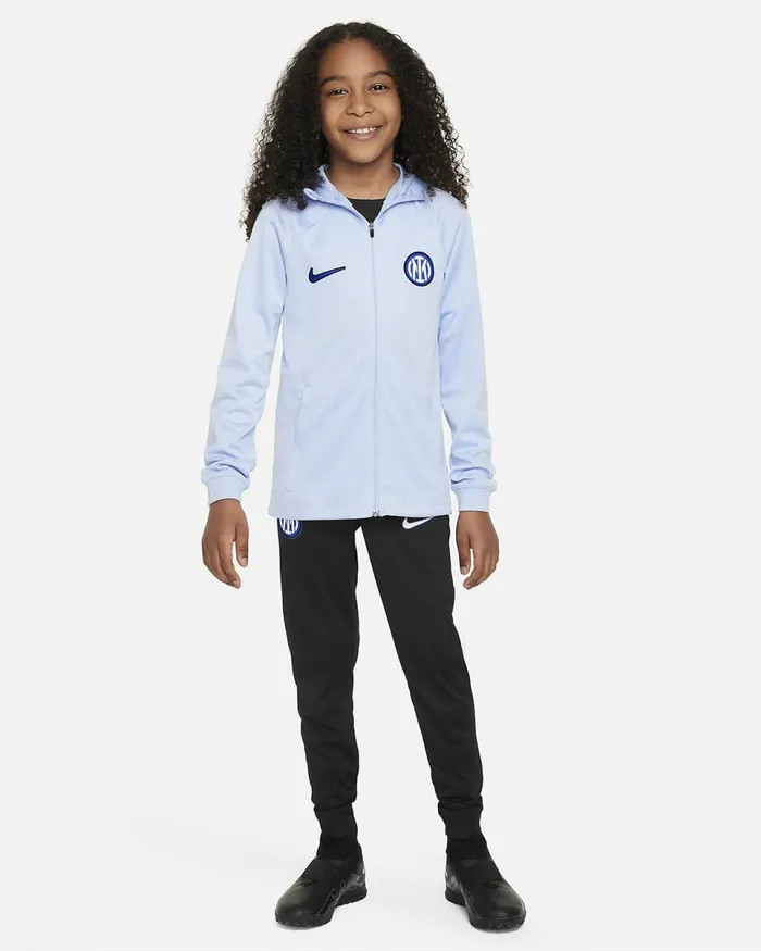 Kids Inter Milan Strike Light Marineblacklyon Blue Nike Tracksuits