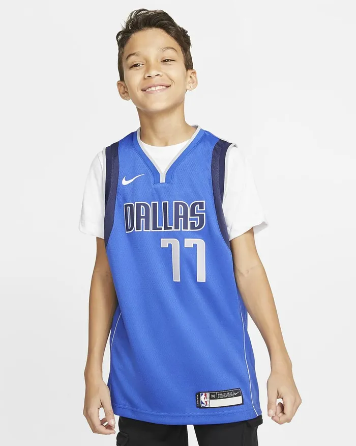Kids Mavericks Icon Edition Game Royal Nike Tops And TShirts