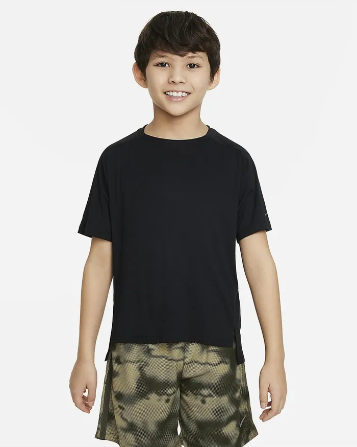 Kids Multi Blackblack Nike Tops And TShirts