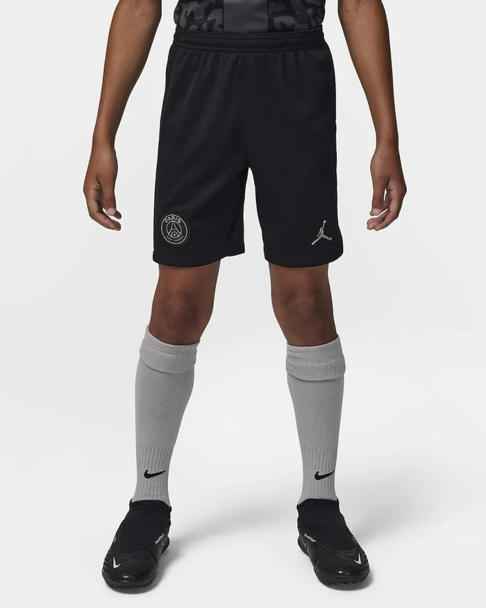 Kids Paris SaintGermain 202324 Stadium Third Blackstone Nike Sport Clothing