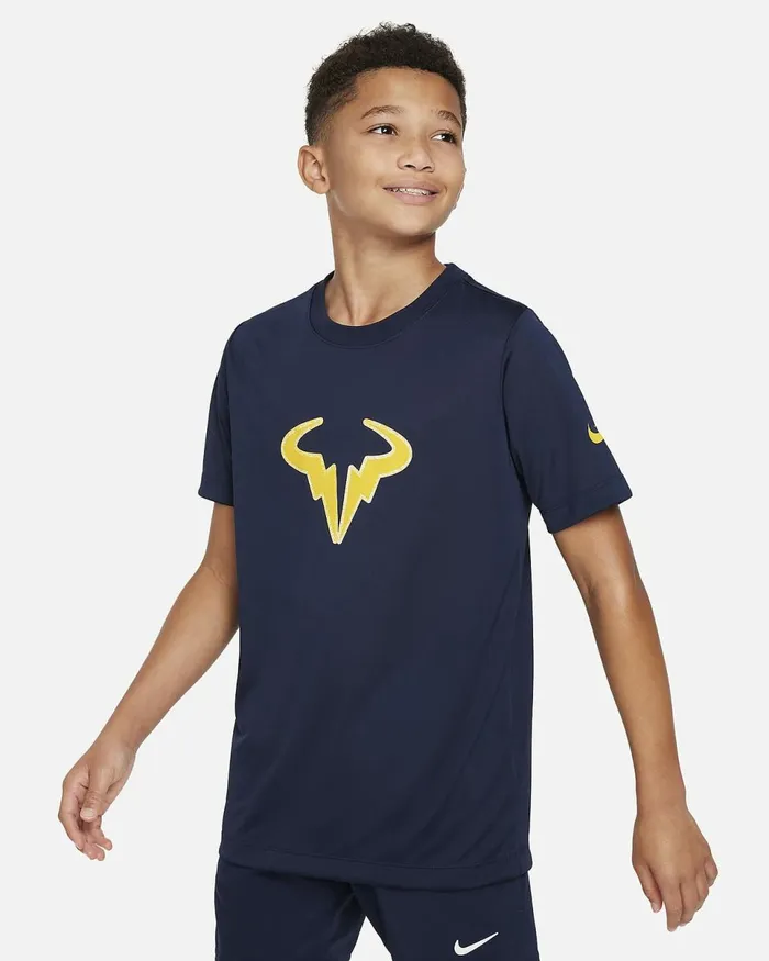 Kids Rafa Obsidian Nike Tops And TShirts