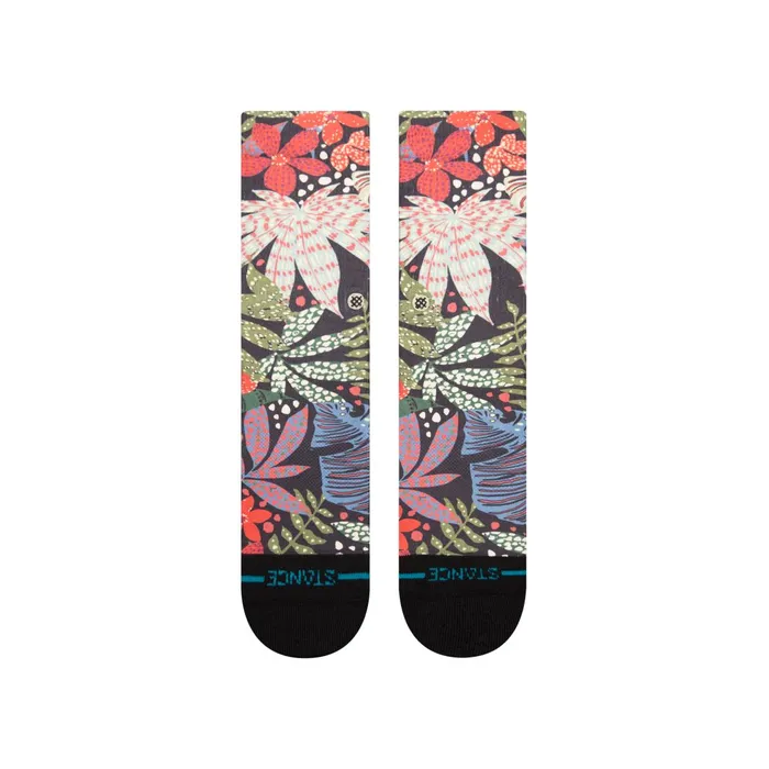 Kids Seacret Garden Kids Poly Crew Socks Black Stance Kids