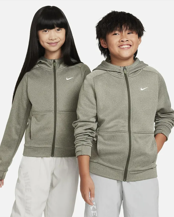 Kids ThermaFit Cargo Khakiwhite Nike Sport Clothing