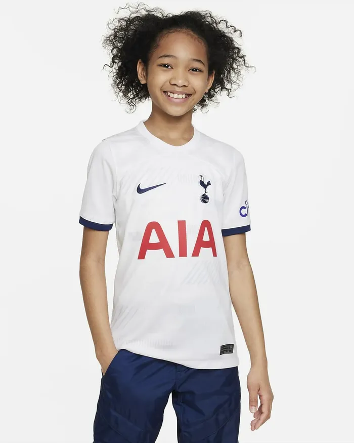 Kids Tottenham Hotspur 202324 Stadium Home Whitebinary Blue Nike Tops And TShirts Kids Tottenham Hotspur 202324 Stadium Home Whitebinary Blue Nike Tops And TShirts