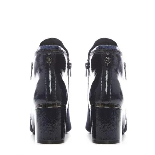 Kourtney Navy Protauras Women Moda In Pelle Ankle Boots Kourtney Navy Protauras Women Moda In Pelle Ankle Boots