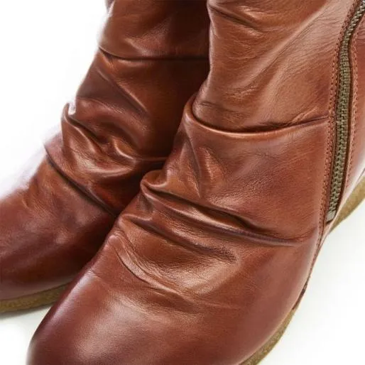 Lamilla Tan Leather Women Moda In Pelle Leather Boots Lamilla Tan Leather Women Moda In Pelle Leather Boots