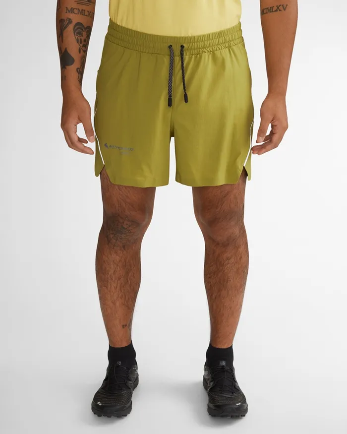 Laufey Lightweight Levitend Shorts Meadow Green Men Klttermusen Shorts