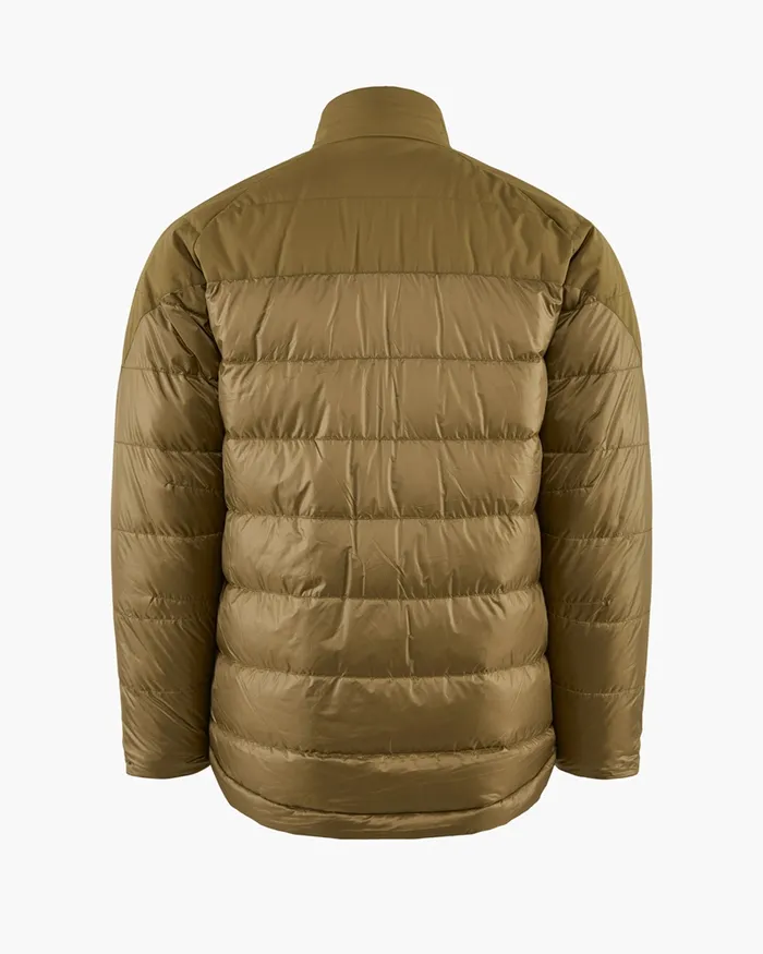 Liv 20 Light Down Jacket Olive MenWomen Klttermusen Down and Insulated Jackets
