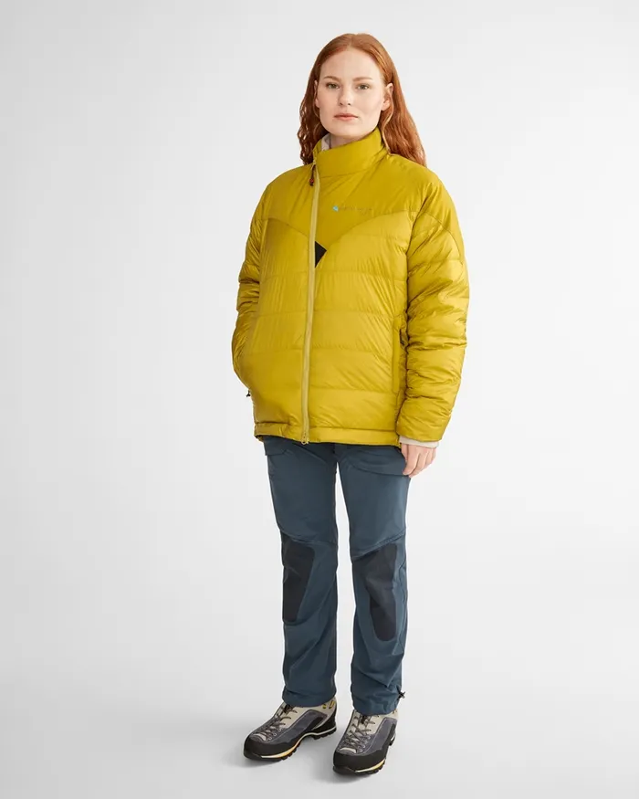 Liv 20 Light Down Jacket Olive MenWomen Klttermusen Down and Insulated Jackets