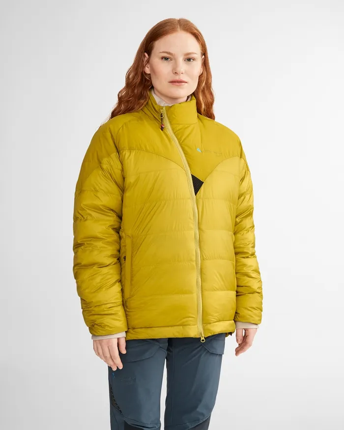 Liv 20 Light Down Jacket Olive MenWomen Klttermusen Down and Insulated Jackets