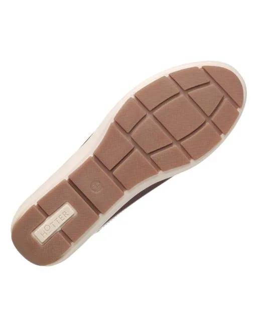 Loafers and Moccasins Women Hotter Bay Shoes Chestnut
