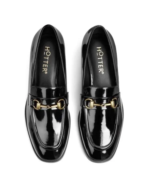 Loafers and Moccasins Women Hotter Cornell Shoes Black