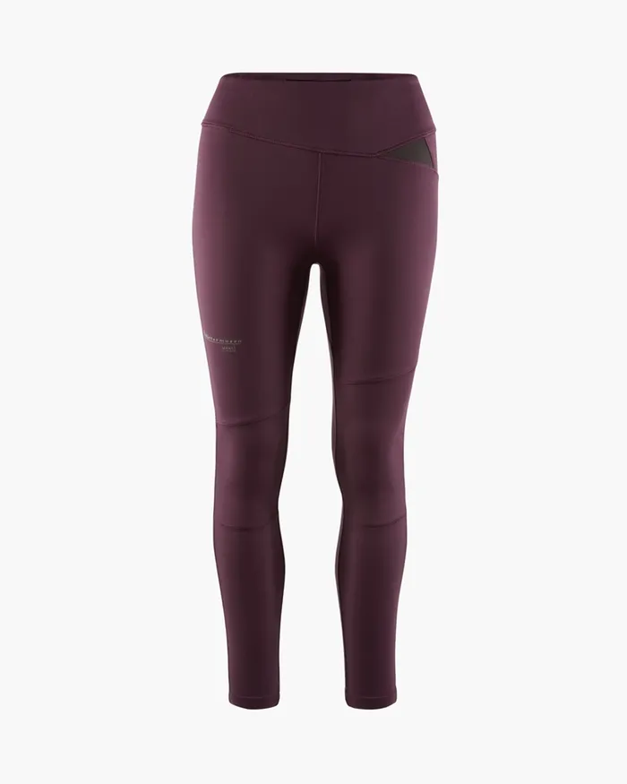 Mne Compression Tights Amaranth Red Women Klttermusen Pants