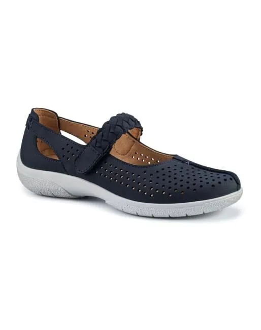 Mary Jane Shoes Women Hotter Quake II Shoes Denim Navy