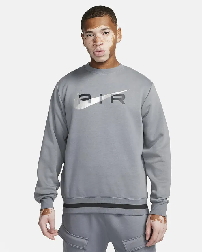Men Air Cool Grey Nike Hoodies And Sweatshirts