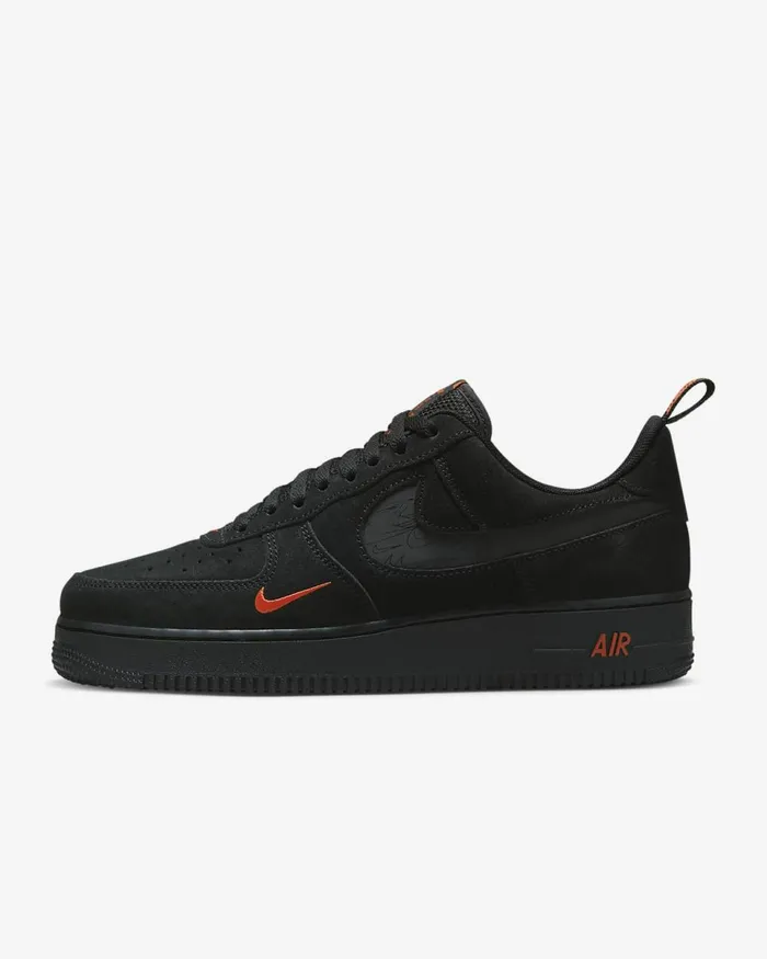 Men Air Force 1 03907 Lv8 Blacklight Crimsonblack Nike Lifestyle