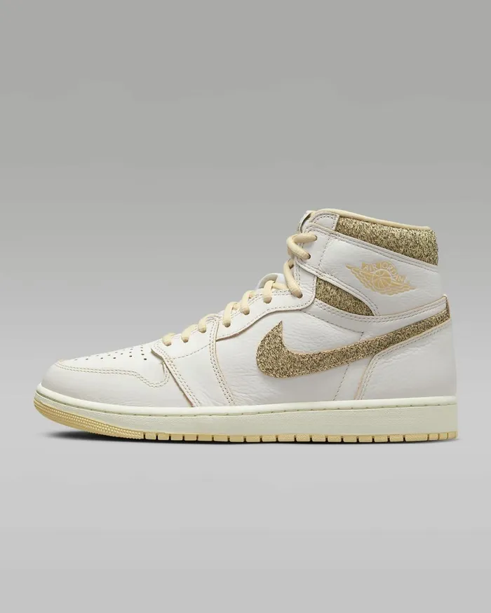 Men Air Jordan 1 Retro High Og Craft Sailblackpale Vanilla Nike Lifestyle