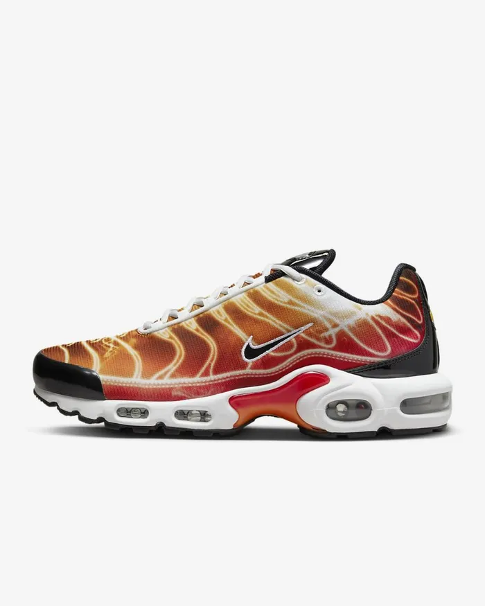 Men Air Max Plus Og Sport Redmandarinsolar Flareblack Nike Lifestyle