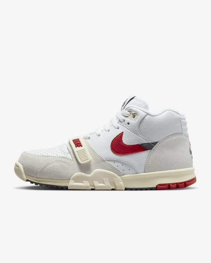 Men Air Trainer 1 Whiteblackcoconut Milkuniversity Red Nike Lifestyle
