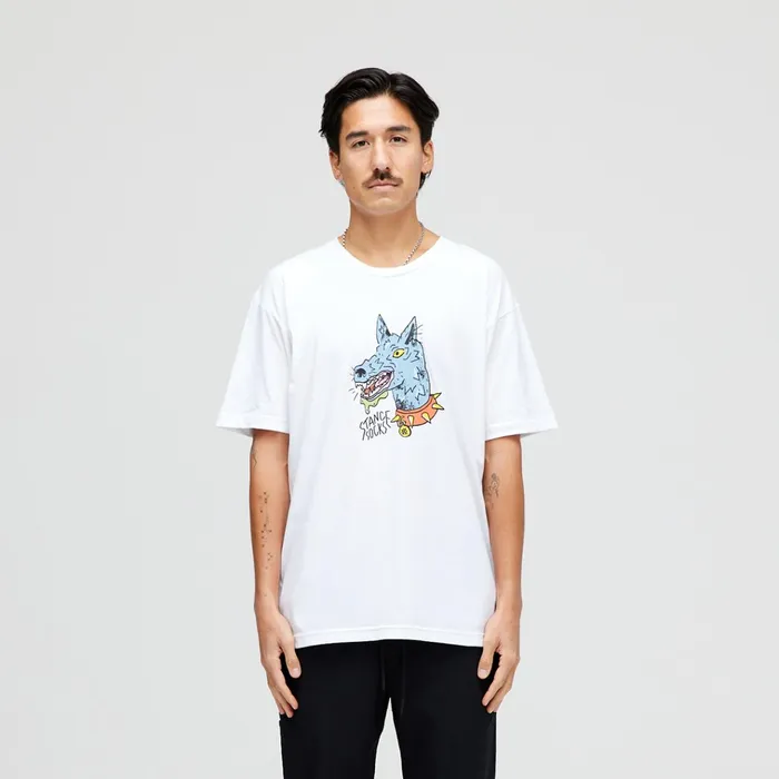Men Ankle Biter TShirt White Stance Graphics