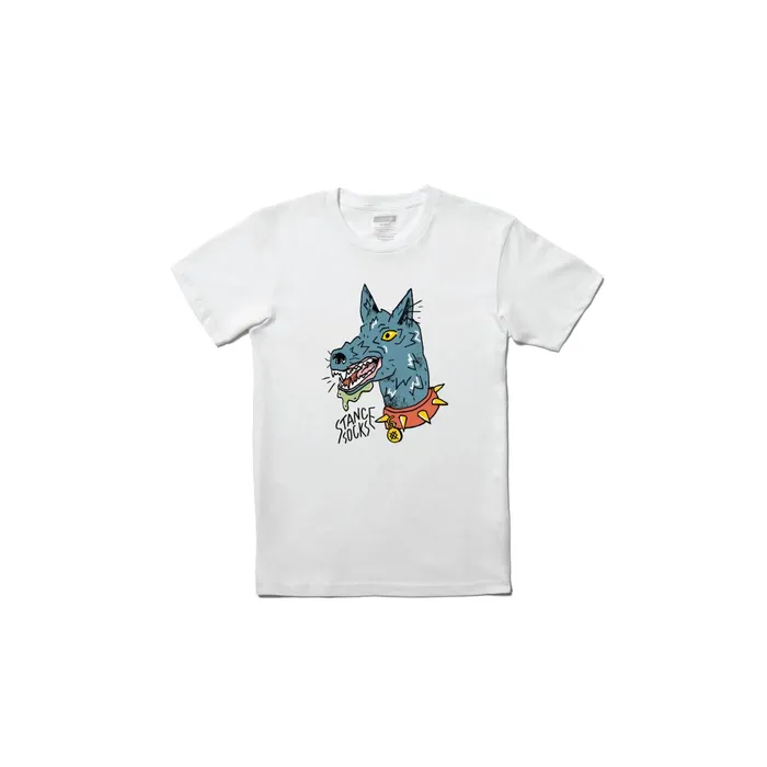 Men Ankle Biter TShirt White Stance Graphics