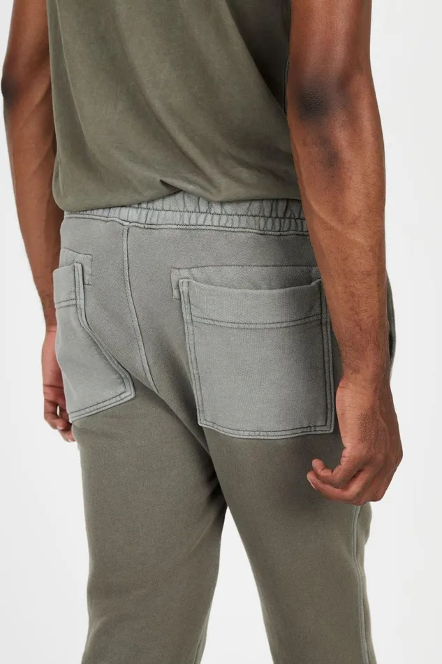 Men Bronx Zip Sweats Vintage Taupe COTTON CITIZEN Sweatpants Men Bronx Zip Sweats Vintage Taupe COTTON CITIZEN Sweatpants