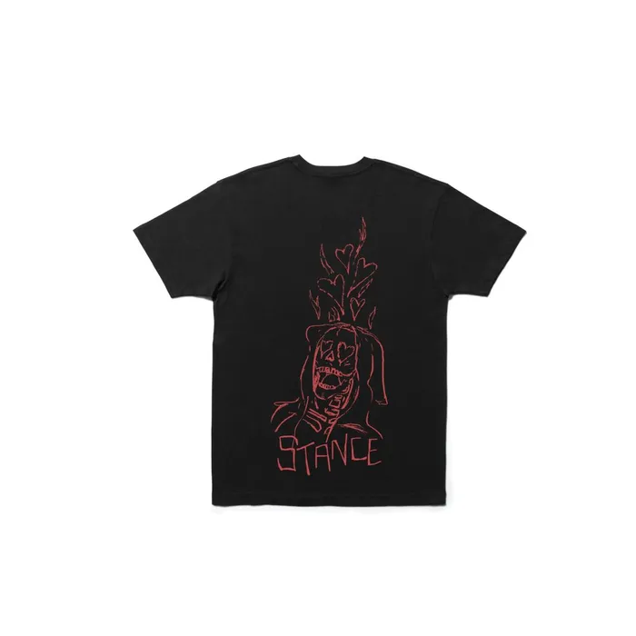 Men Burn For You TShirt Black Stance Graphics
