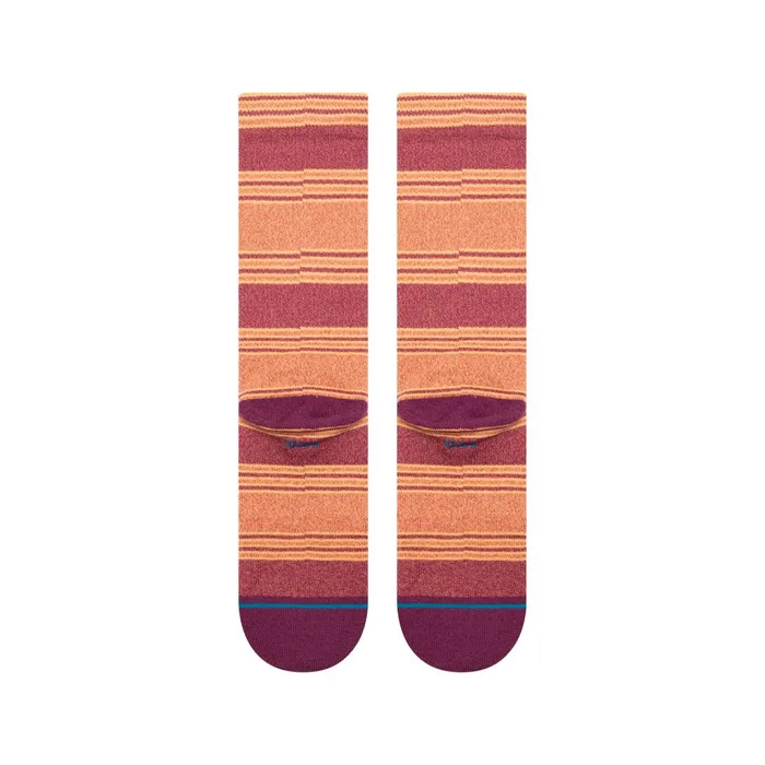 Men Butter Blend Crew Socks Transcending 8211 Peach Stance Crew