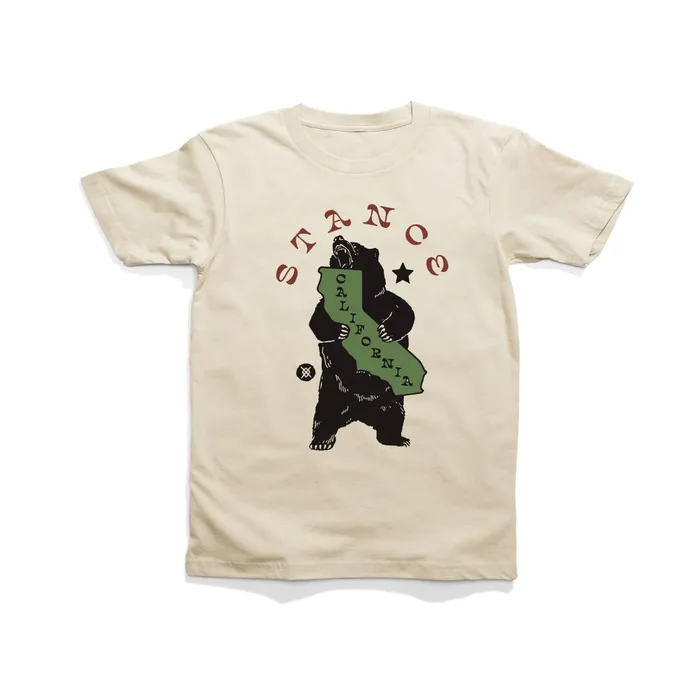 Men Cali TShirt Vintagewhite Stance Graphics