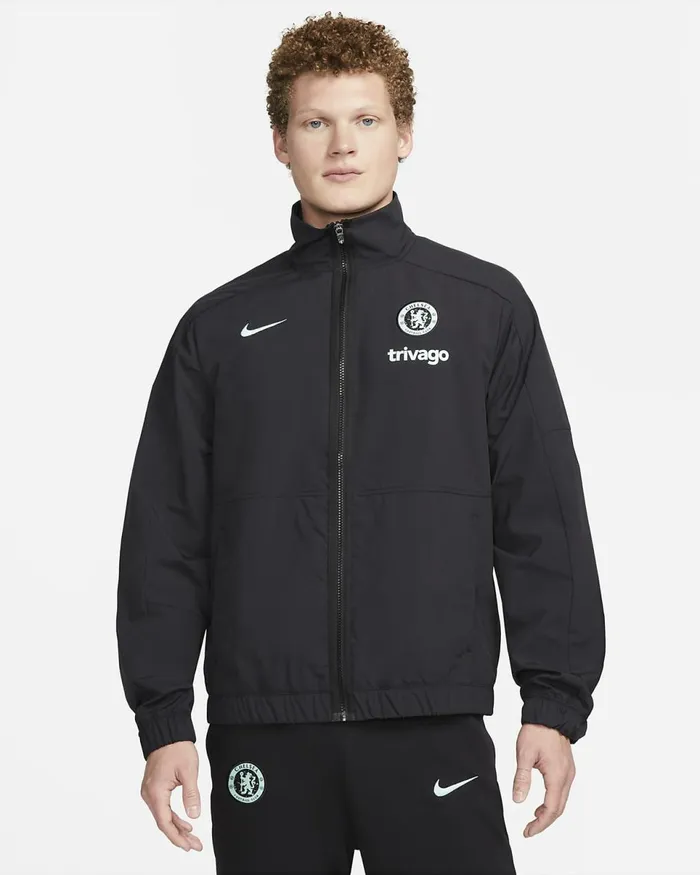 Men Chelsea FC Revival Third Blackmint Foam Nike Tracksuits