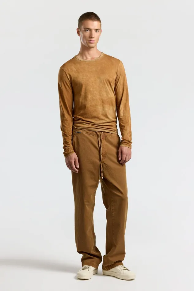 Men Classic Crew Long Sleeve Shirt Vintage Cider COTTON CITIZEN Shirts Men Classic Crew Long Sleeve Shirt Vintage Cider COTTON CITIZEN Shirts